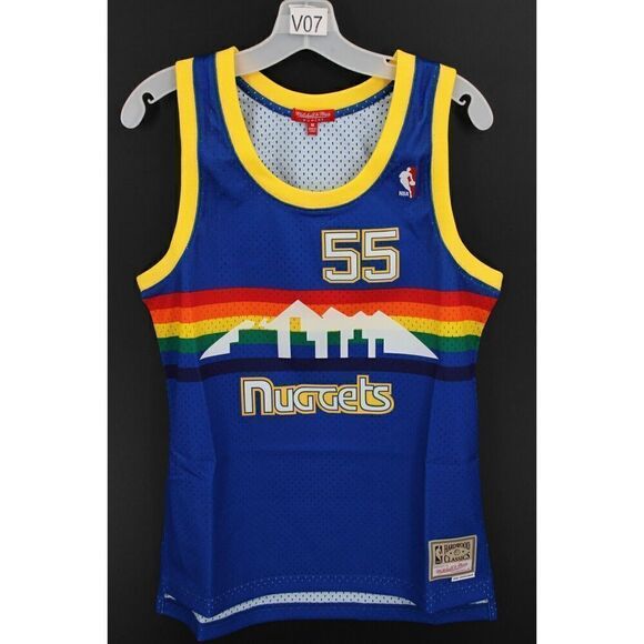 mitchell and ness womens nuggets 55 nba jersey medium - Picture 1 of 9
